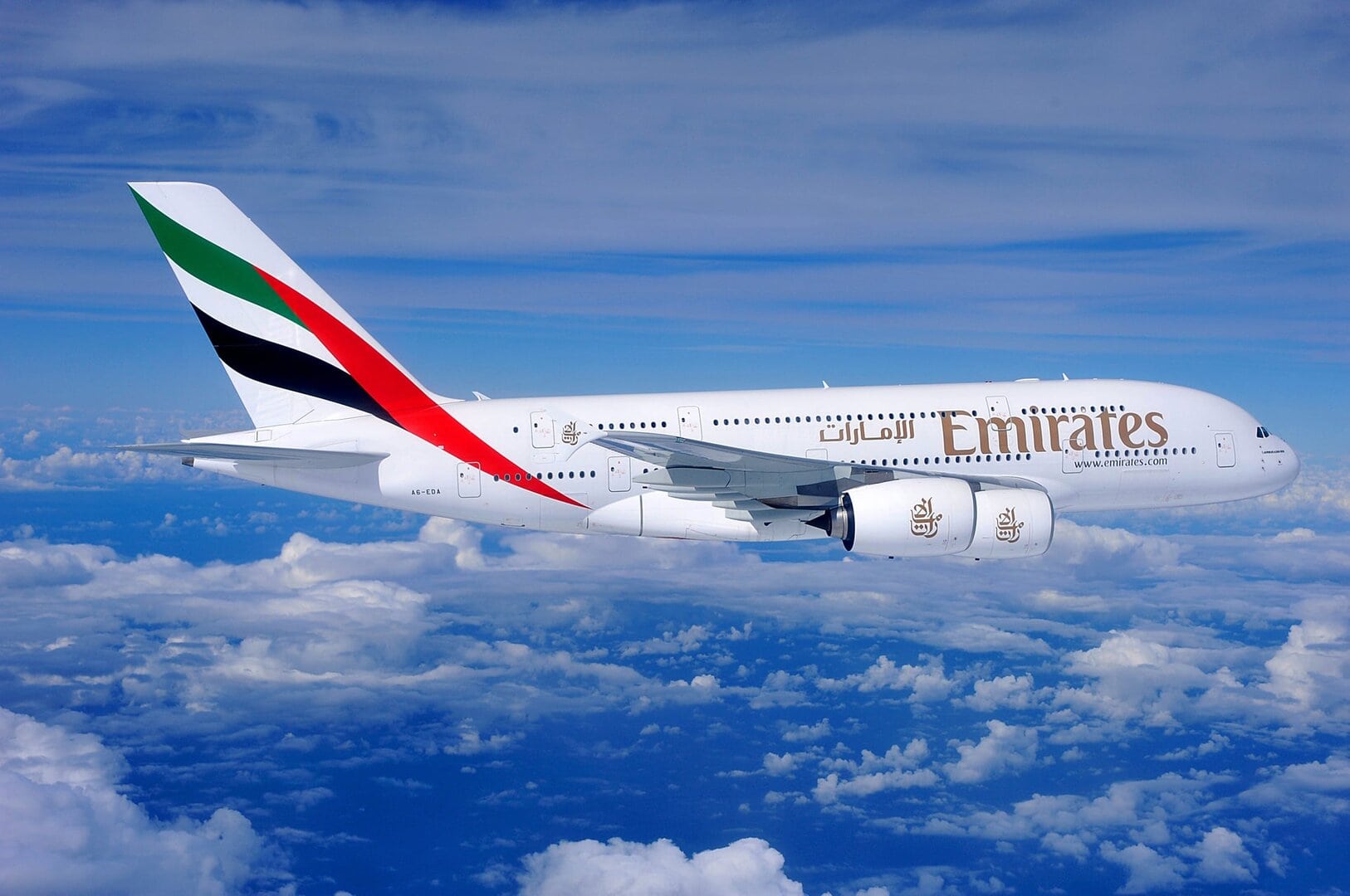 Den første A380 landede i Danmark  - og Skandinavien - i sidste uge