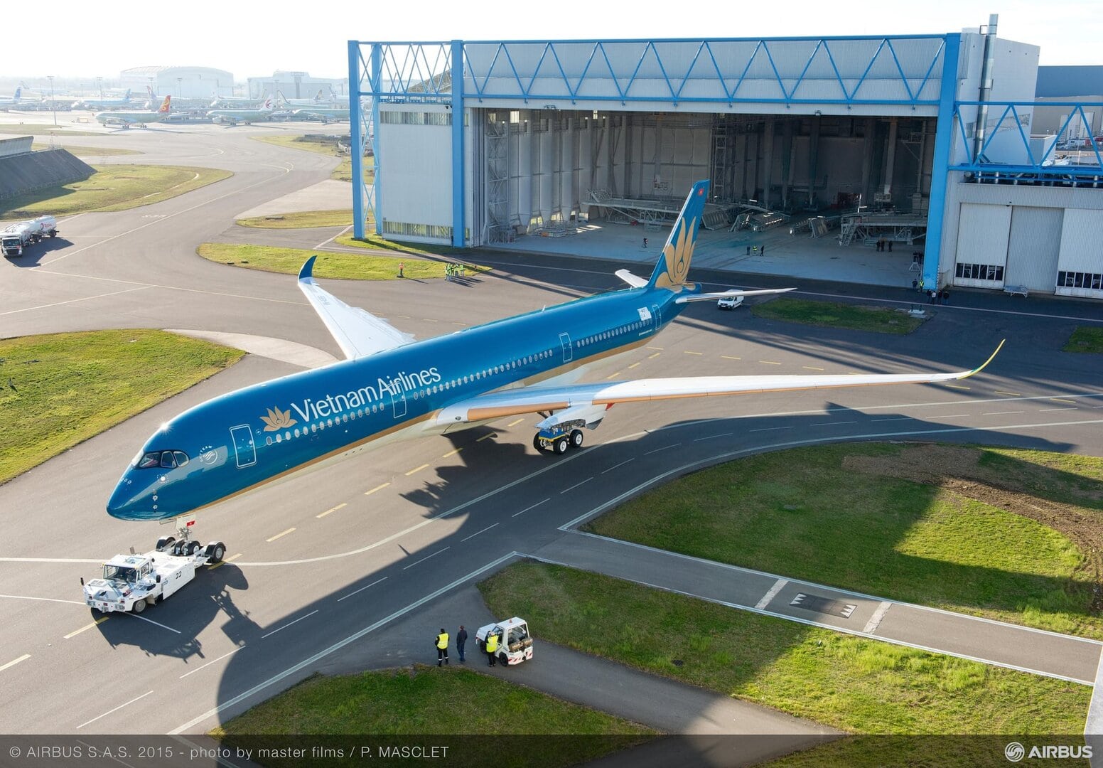 Vietnam Airlines første Airbus A350 - her er deres nye business class og economy class