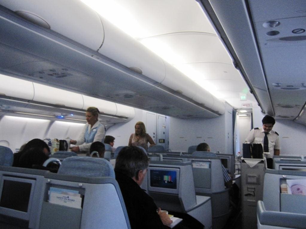 Finnair's new Business Class between Helsinki and Bangkok - 14