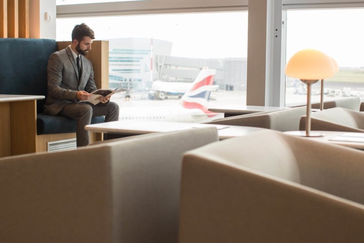 En første titt på British Airways nye luksuriøse lounge i Roma - 4