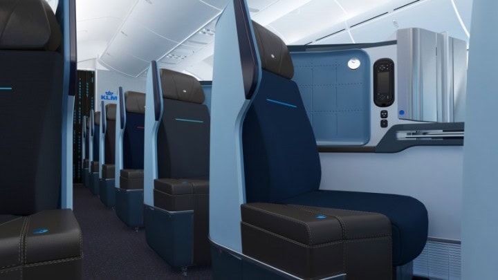 De første bildene - KLMs nye businessclass på Boeing 787 Dreamliner - 1