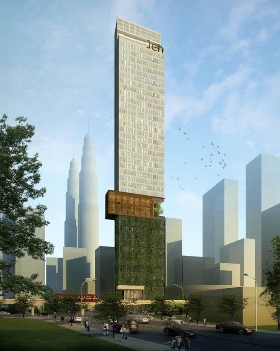 Shangri-La med Jen-hotell i Kuala Lumpur