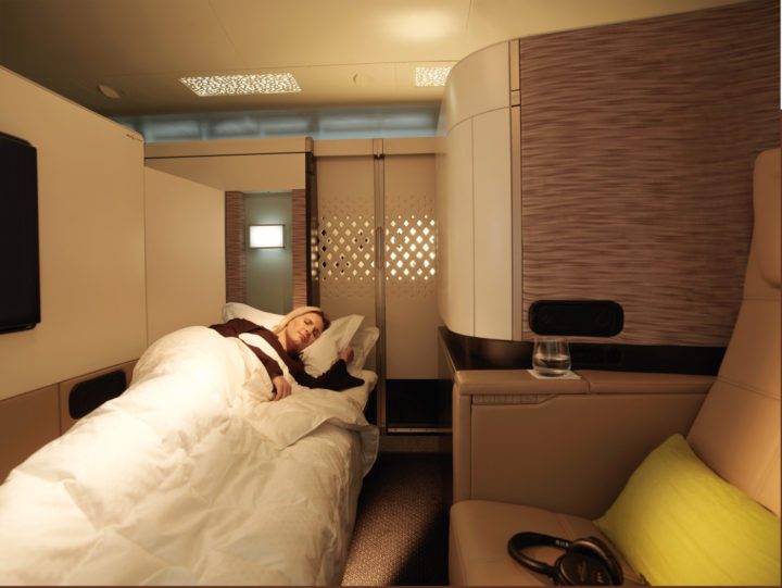 The airlines with First Class on A380 - 8
