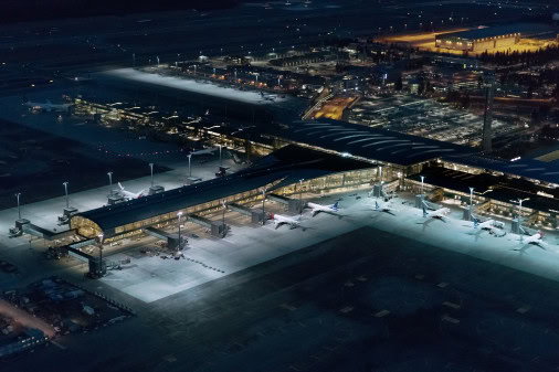 I går öppnade nya terminalen på Gardermoen