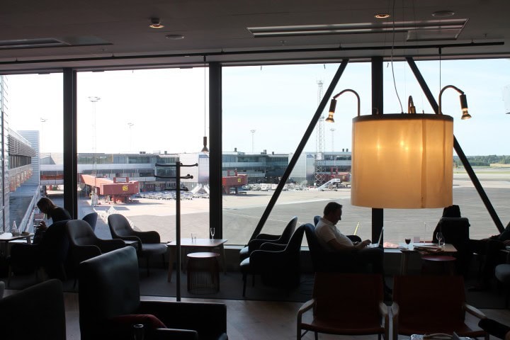 The opening of SAS’ new lounges at Stockholm Arlanda - Reception area - 3