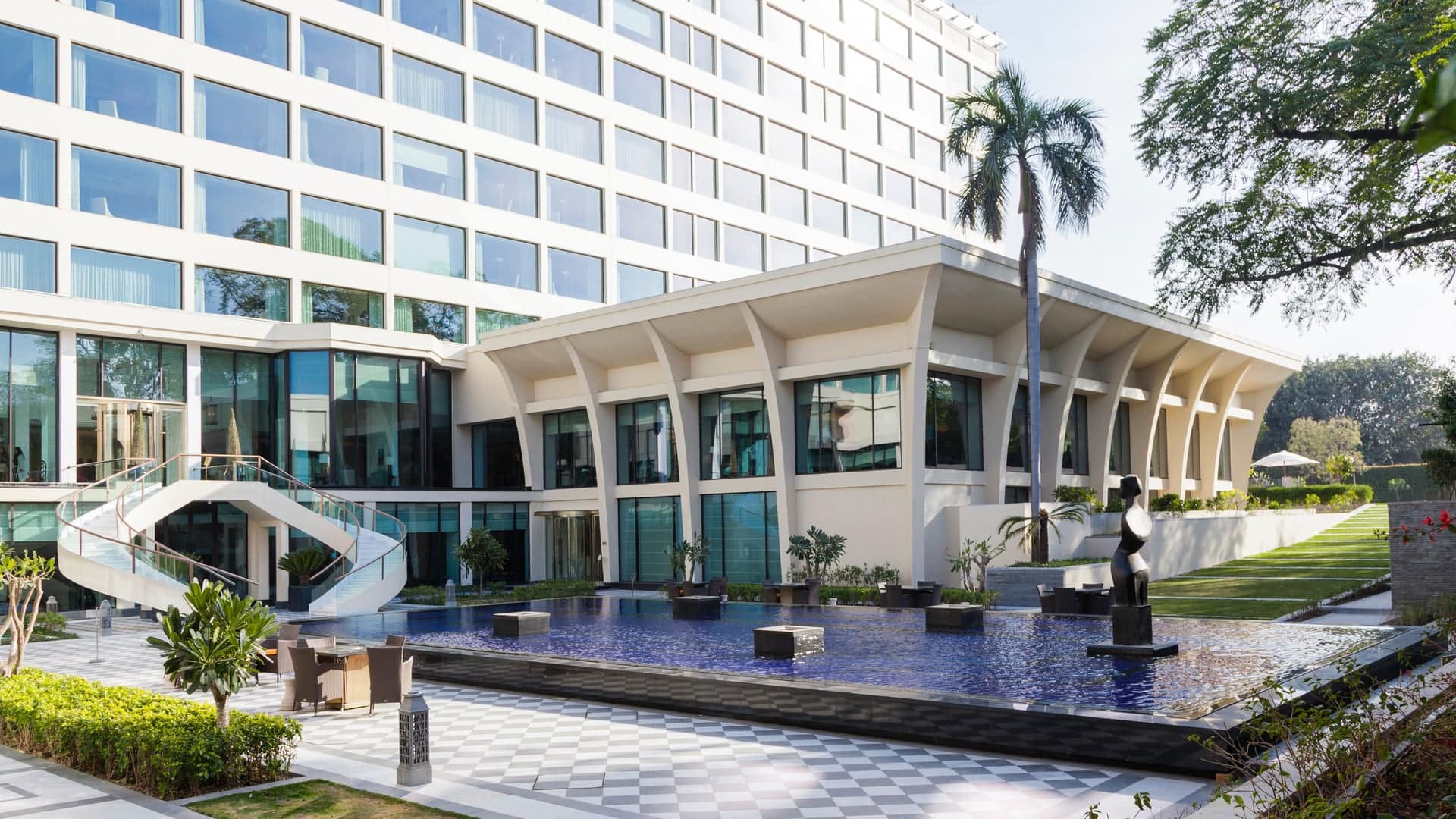 Outside The Oberoi 