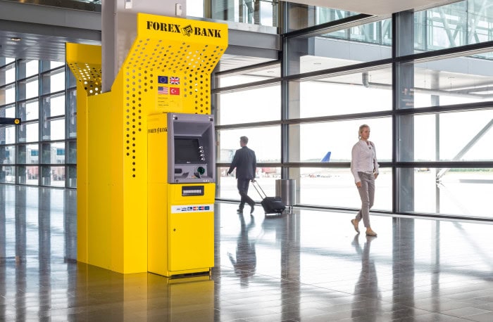 Nya växlingsautomater på Arlanda flygplats