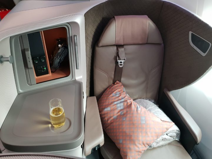 Medlemsrecension: Singapore Airlines nya regional businessclass på Boeing 787-10 - 6