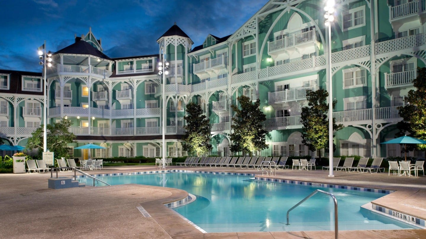 Disney’s Beach Club Villas pool area