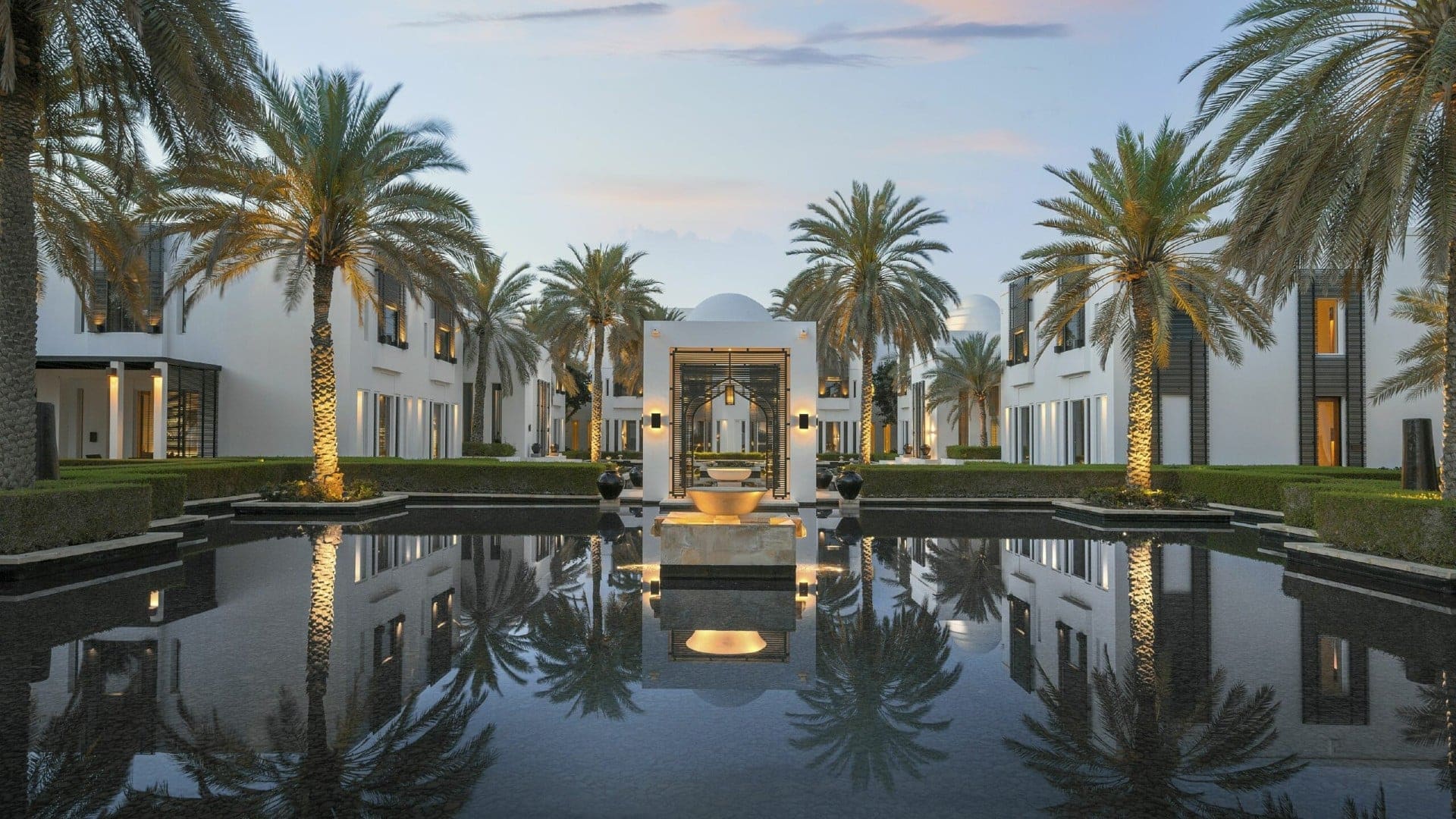 The resturant at the chedi muscat