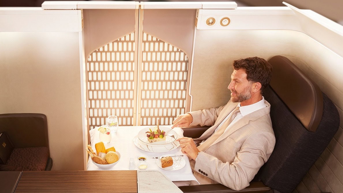 Airline review Cuisine - Oman Air - 0