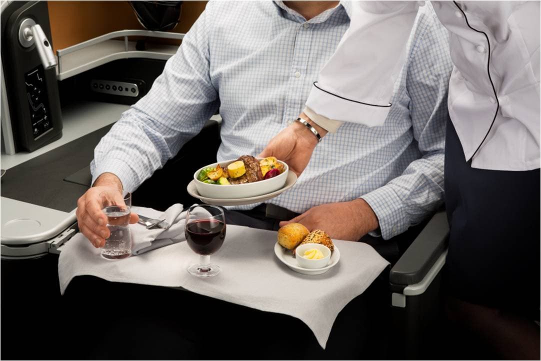 The Best Dining in Business Class