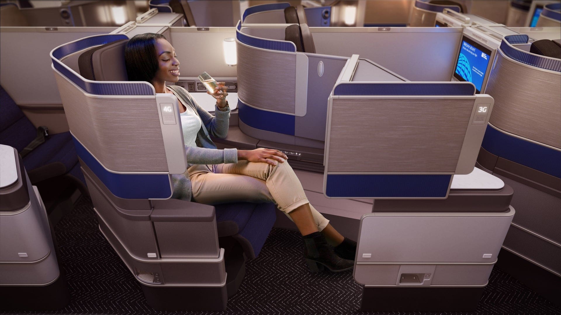 Airline review Beverages - United Airlines - 1
