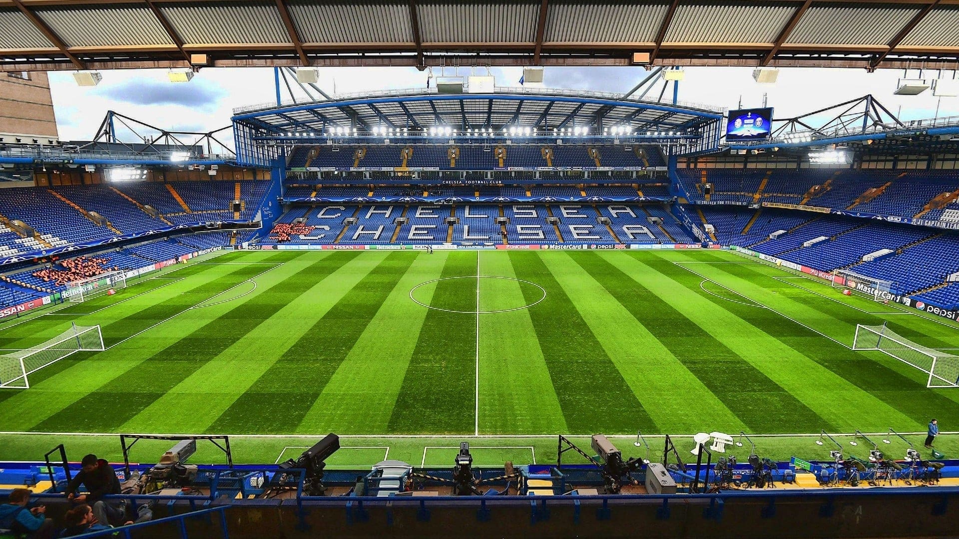 inside view of stamford bridge