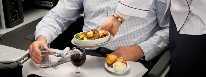 De bästa måltiderna på business class