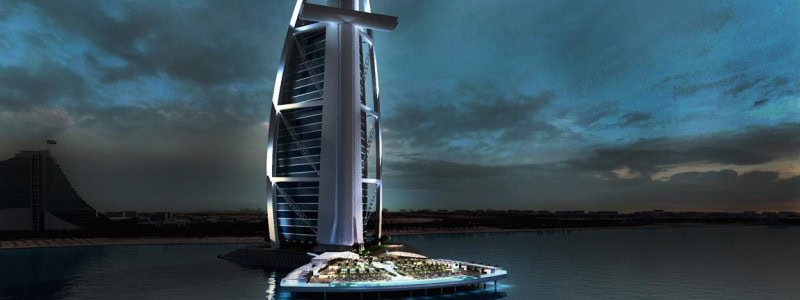 Burj Al Arab bygger ny sektion