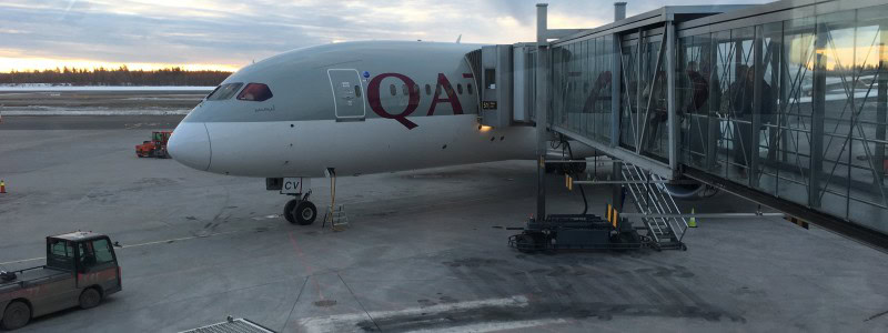 Qatar Airways Business Class - a solution to a fear of flying?