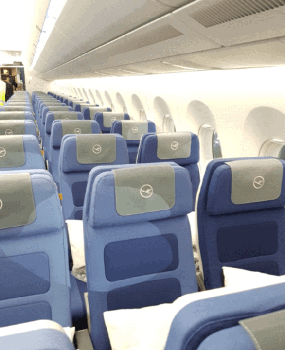 Lufthansa unveils newest Airbus A350 - 7