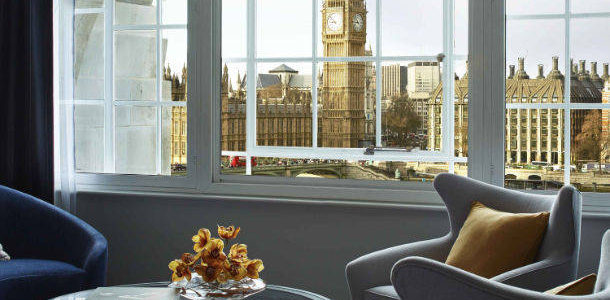 London Marriot Hotel County Hall viser sitt nye ansikt