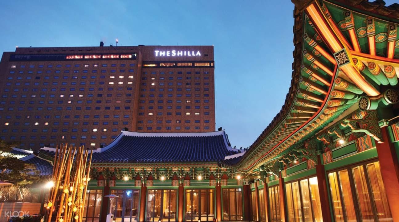 OUtside of shilla hotel seoul