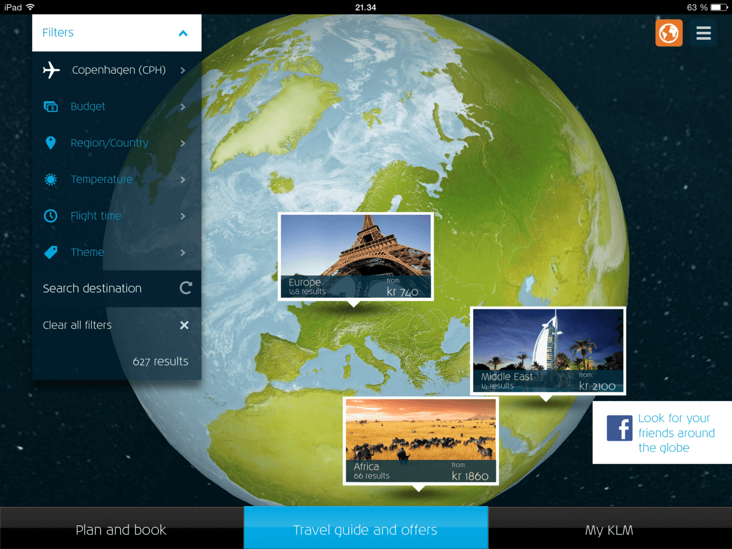 Ny iPad app til KLM