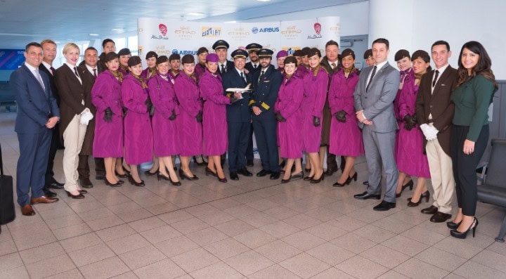 Premiere for Etihads A380 til New York - 4