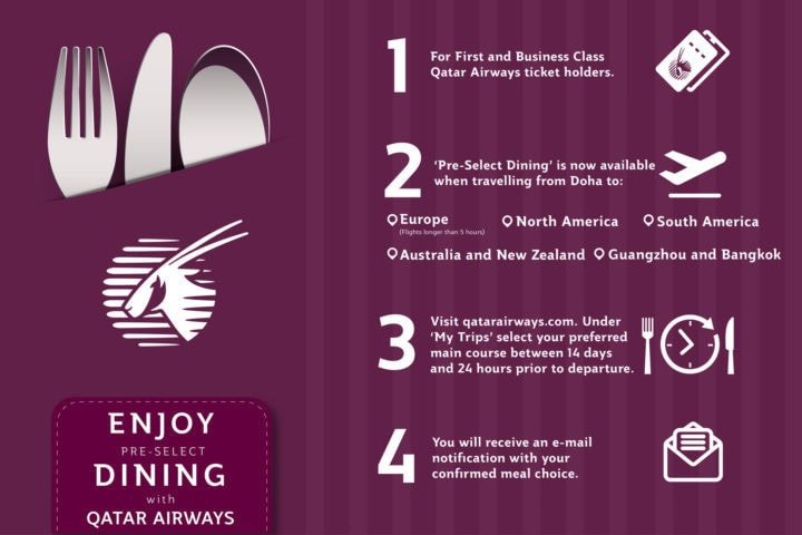 Qatar Airways Launches Impressive New On-Board Dining Concept For First And Business Class - 3