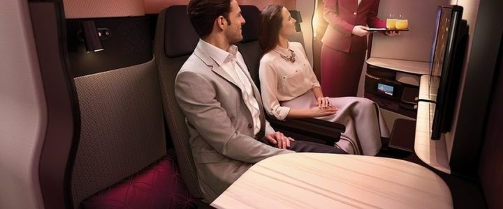 Qatar Airways banbrytande "Qsuite" kommer användas till Paris och New York senare under året