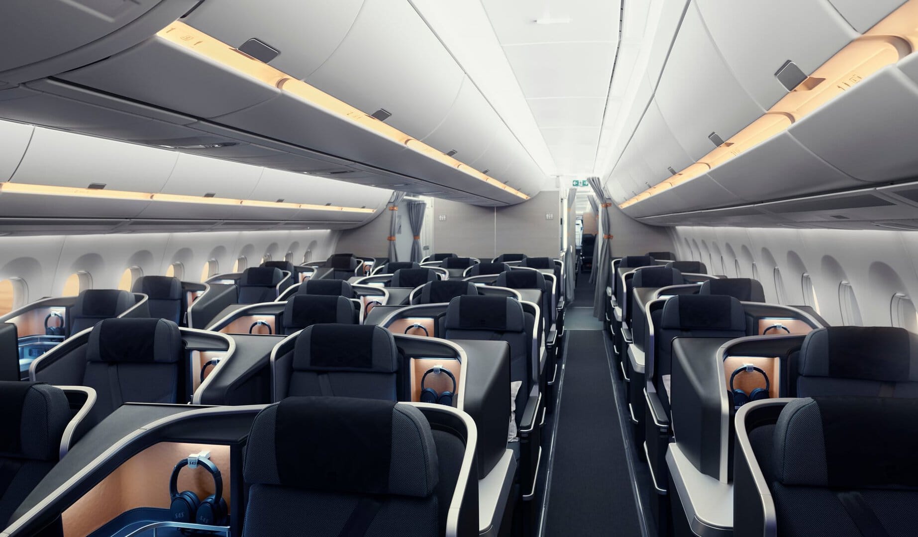 Airline review Cabin & Seat - SAS - 2