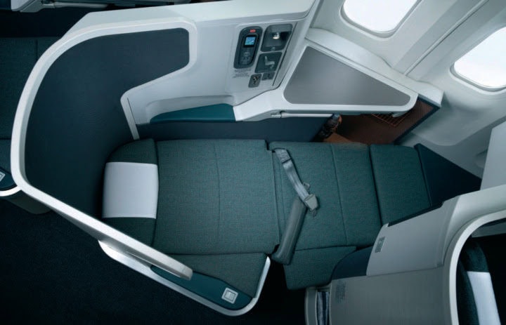 De bästa säten i business class som erbjuder mest avskildhet - 2