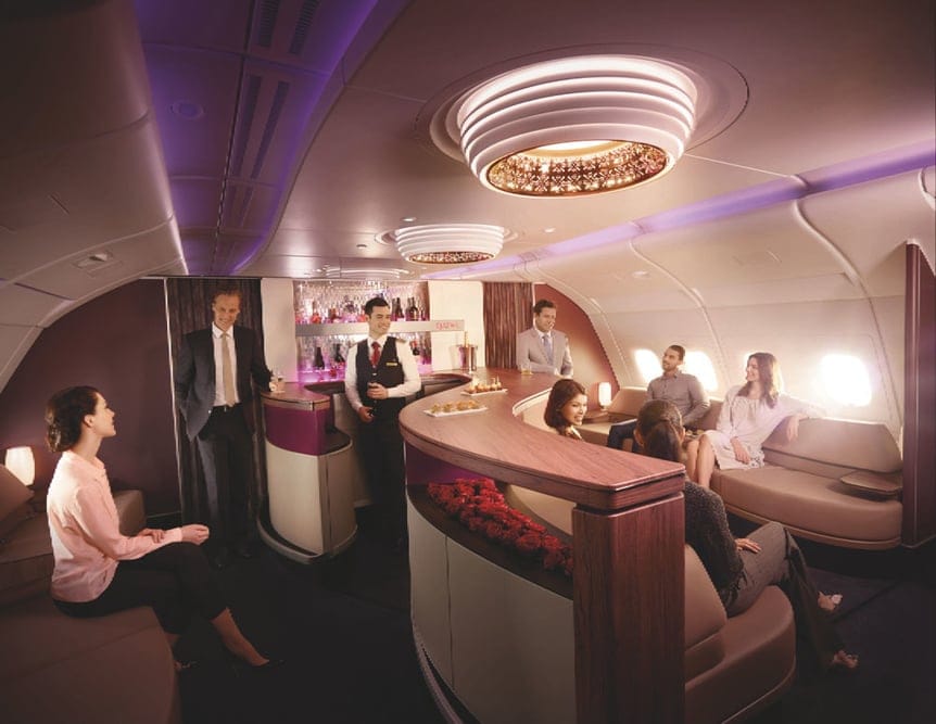 Best A380 First Class Cabins - 6. Qatar Airways