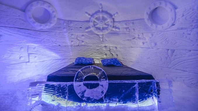 Fem av de bästa ishotellen i världen