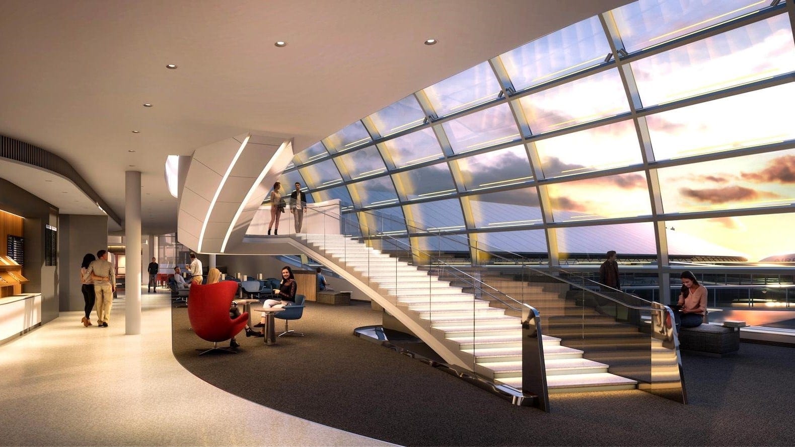 Air France unveils its new Business Class lounge at Paris-Charles de Gaulle