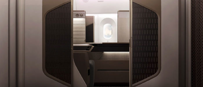 Oman Air lanserar en ny ”minisvit” i förstaklass