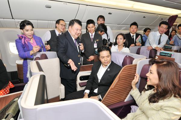 Thai Airways installerar nya stolar och kabindesign på flygen till Skandinavien