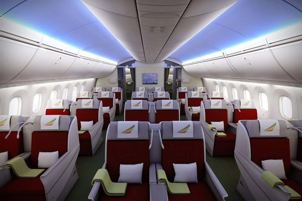 Ethiopian Airlines flyger Boeing 787 Dreamliner till Stockholm Arlanda under mars