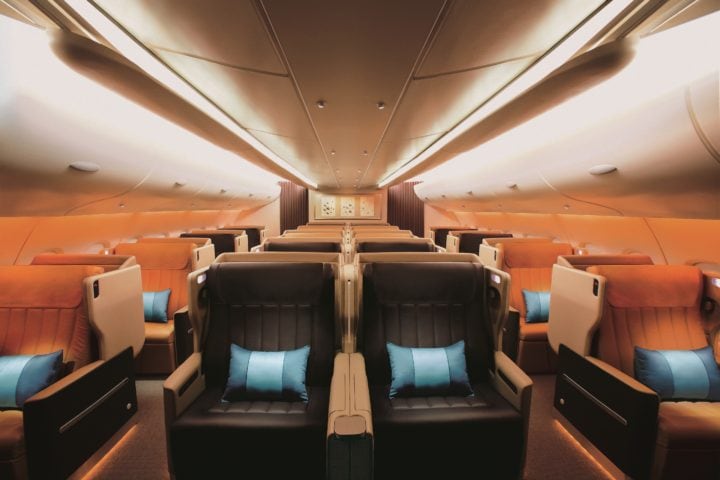 De beste business class setene når man reiser sammen - 3