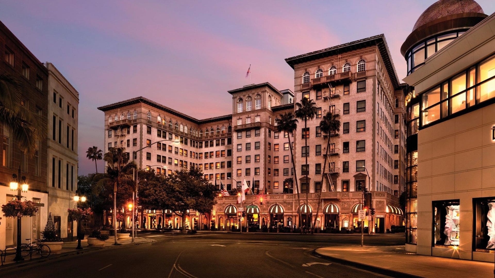 View of Four Seasons in Beverly Hills