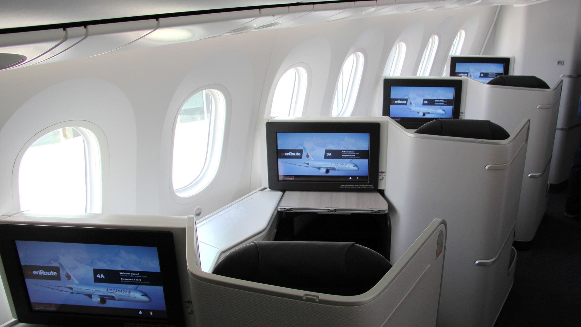 Tv's on Air Canada