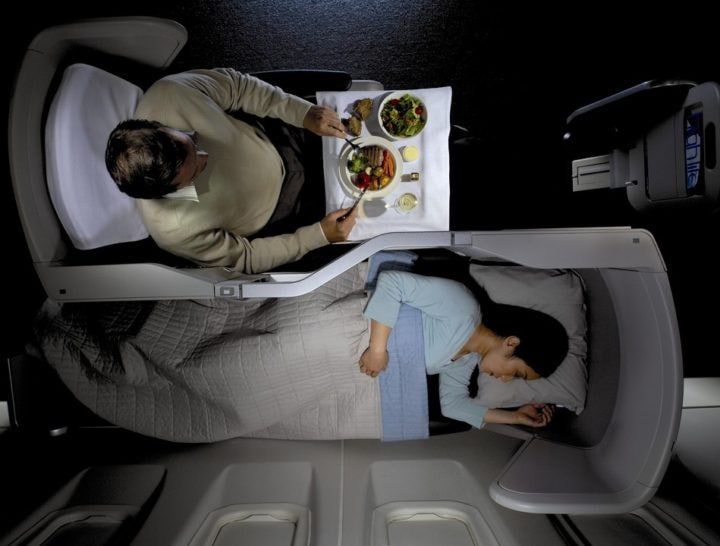 De bästa stolarna på business class när man reser tillsammans - 2. British Airways