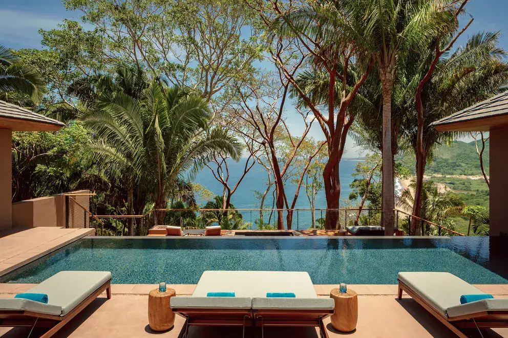 swimming pool at the One&Only Mandarina, Mexico