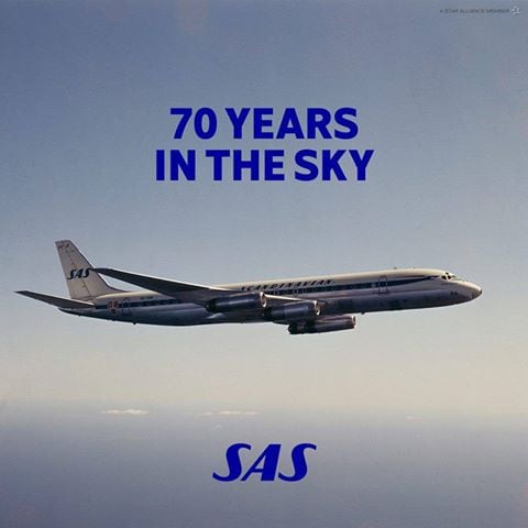SAS feirer 70 år på vingene