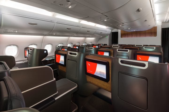 Qantas uppgraderade superjumbo - 6