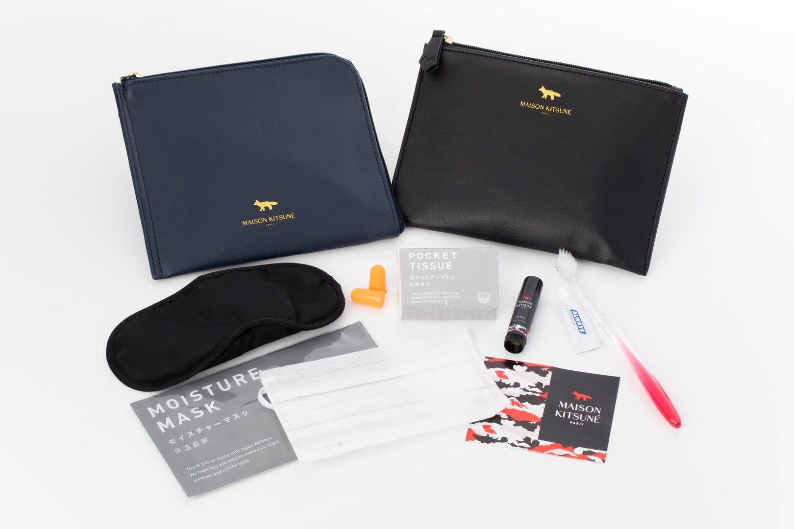 Nya necessärer i JAL International Business Class