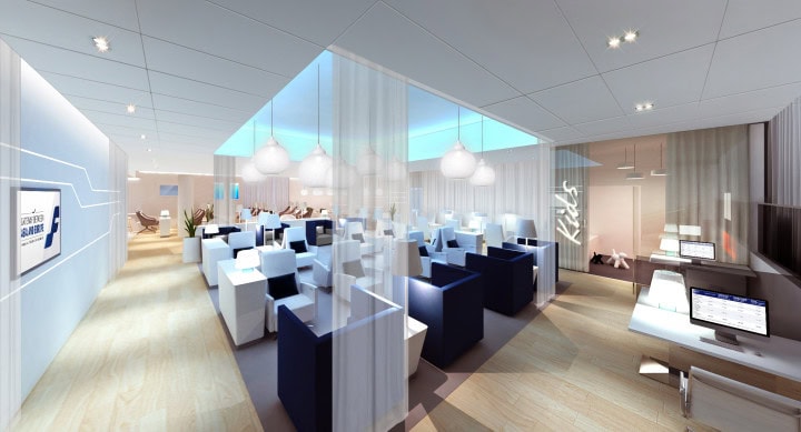 Första bilderna på Finnairs nya lounge i Helsingfors med spa och bastu - 3