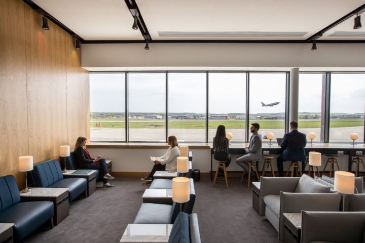 First Look: British Airways New Business Class Lounge At Aberdeen Airport - 1
