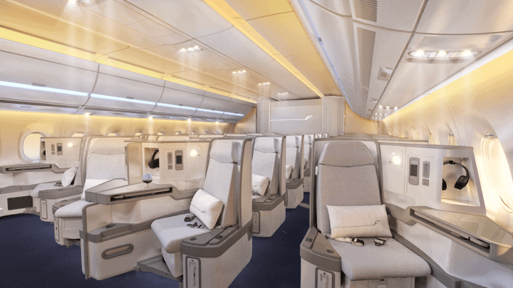 Finnair præsenterer deres nye længdistancesæder til Airbus A350 - De nye kabineprodukter