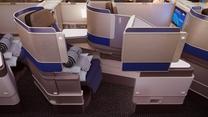 United Airlines unveils new business class product - 1