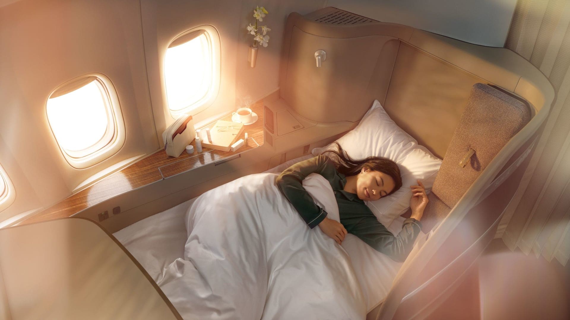 12 Best First Class Seats For Couples - Qatar Airways– First Class – A380