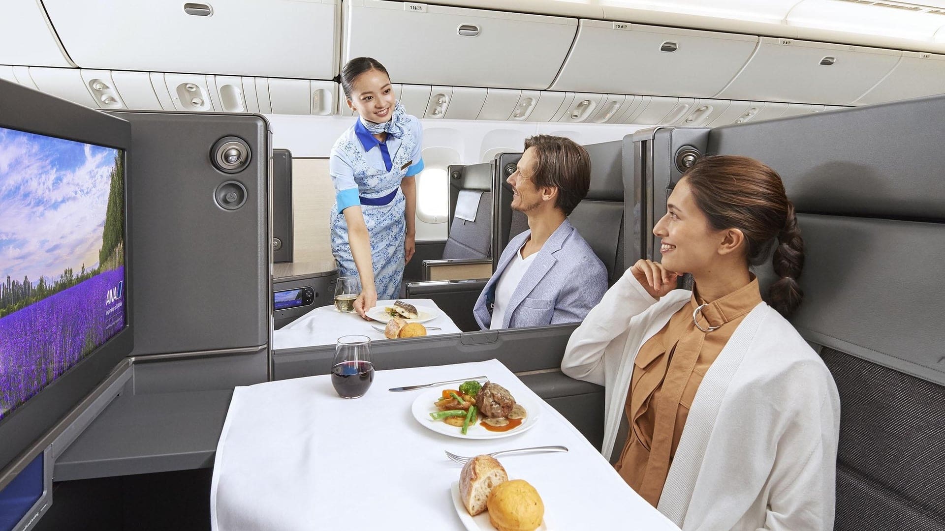 Airline review Beverages - ANA - 2